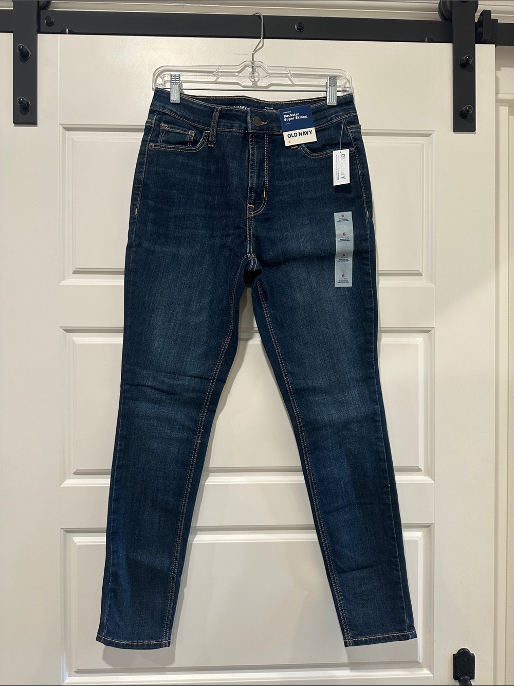 Old Navy Women's High Rise Rockstar Super Skinny Jeans